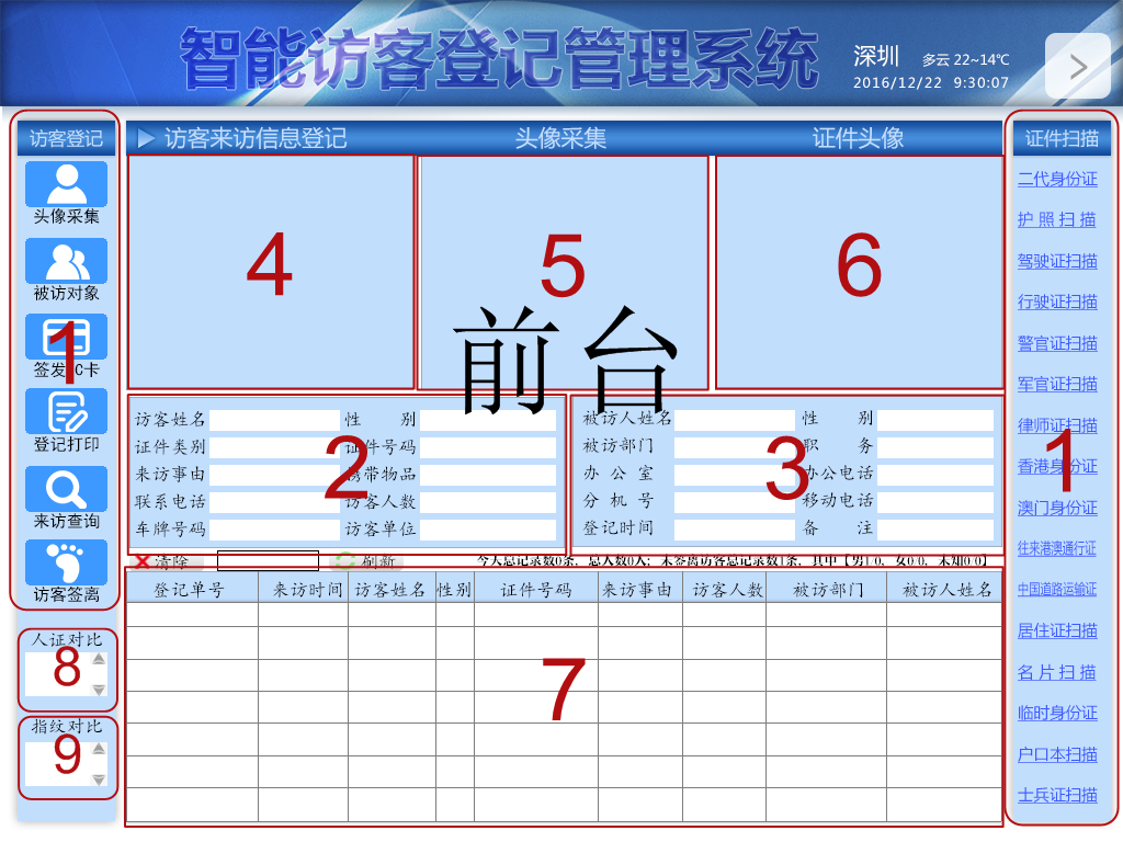 訪客登記管理系統